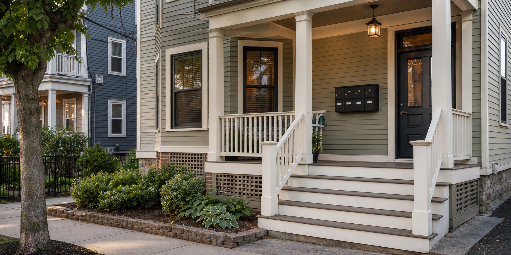 Somerville multifamily exterior used to represent monthly owner review and property reporting